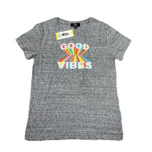 Modern Canvas Ladies GOOD VIBES Size M Tee